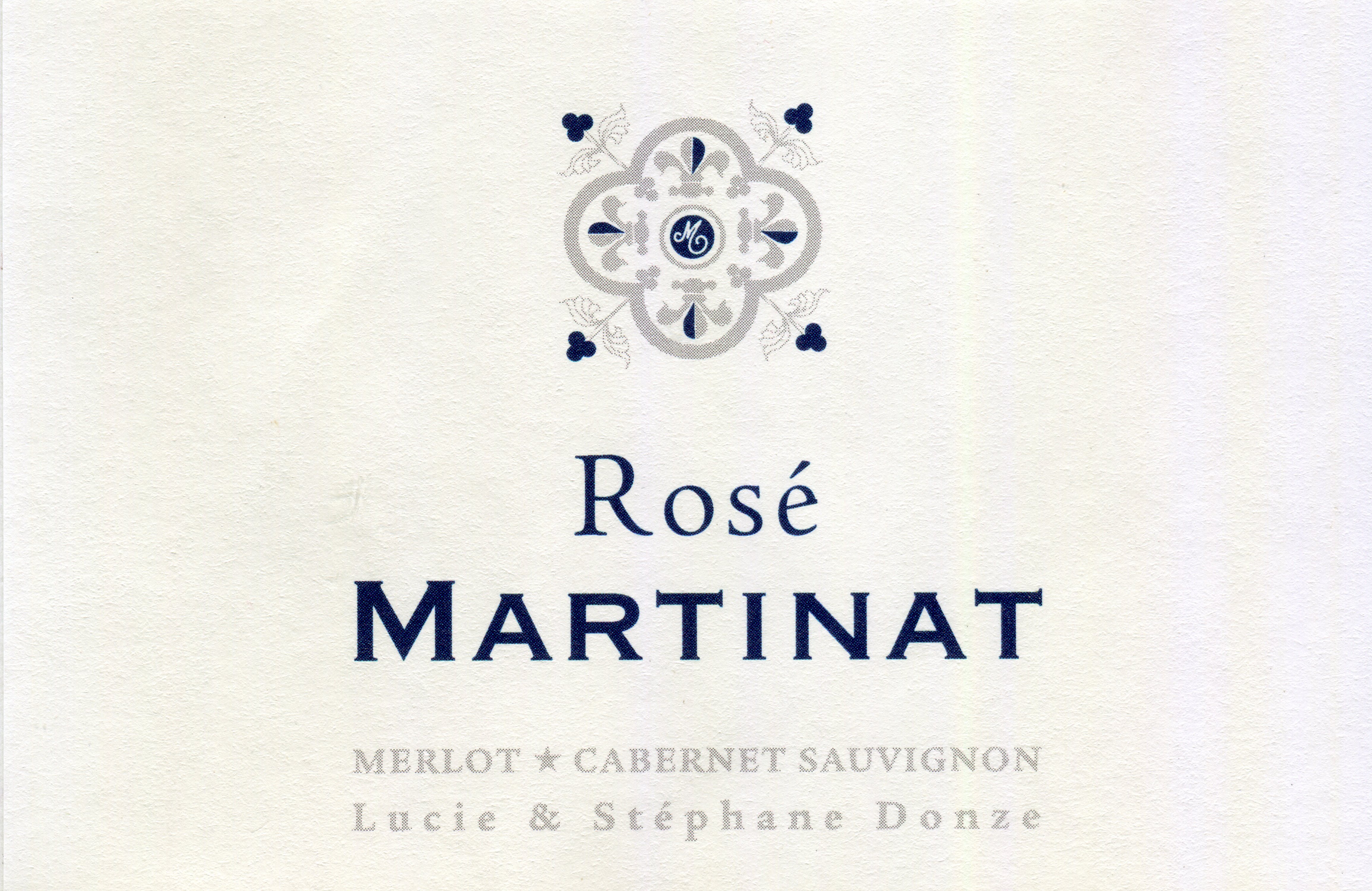 Martinat Rosé — Cabernet Sauvignon et Merlot